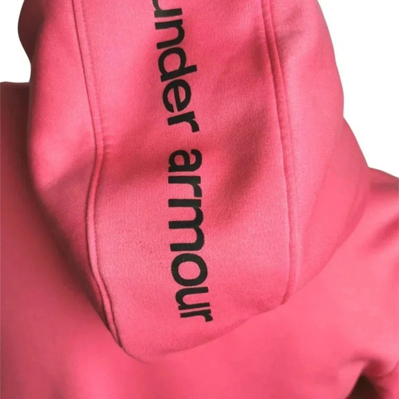 Under Armour YXL PInk Sweat Hoodie Woman XS - Picture 5 of 5